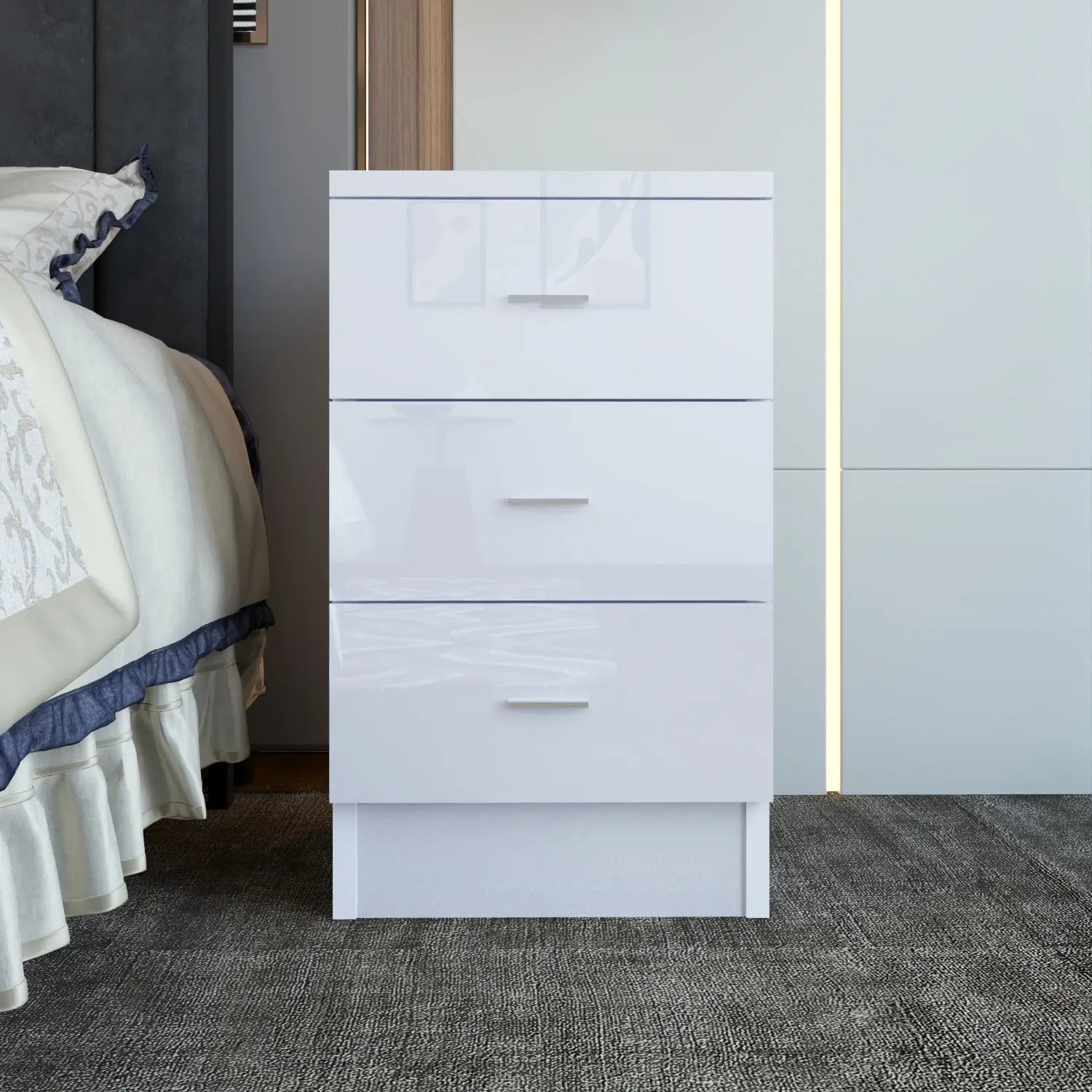 Halo Bedside White