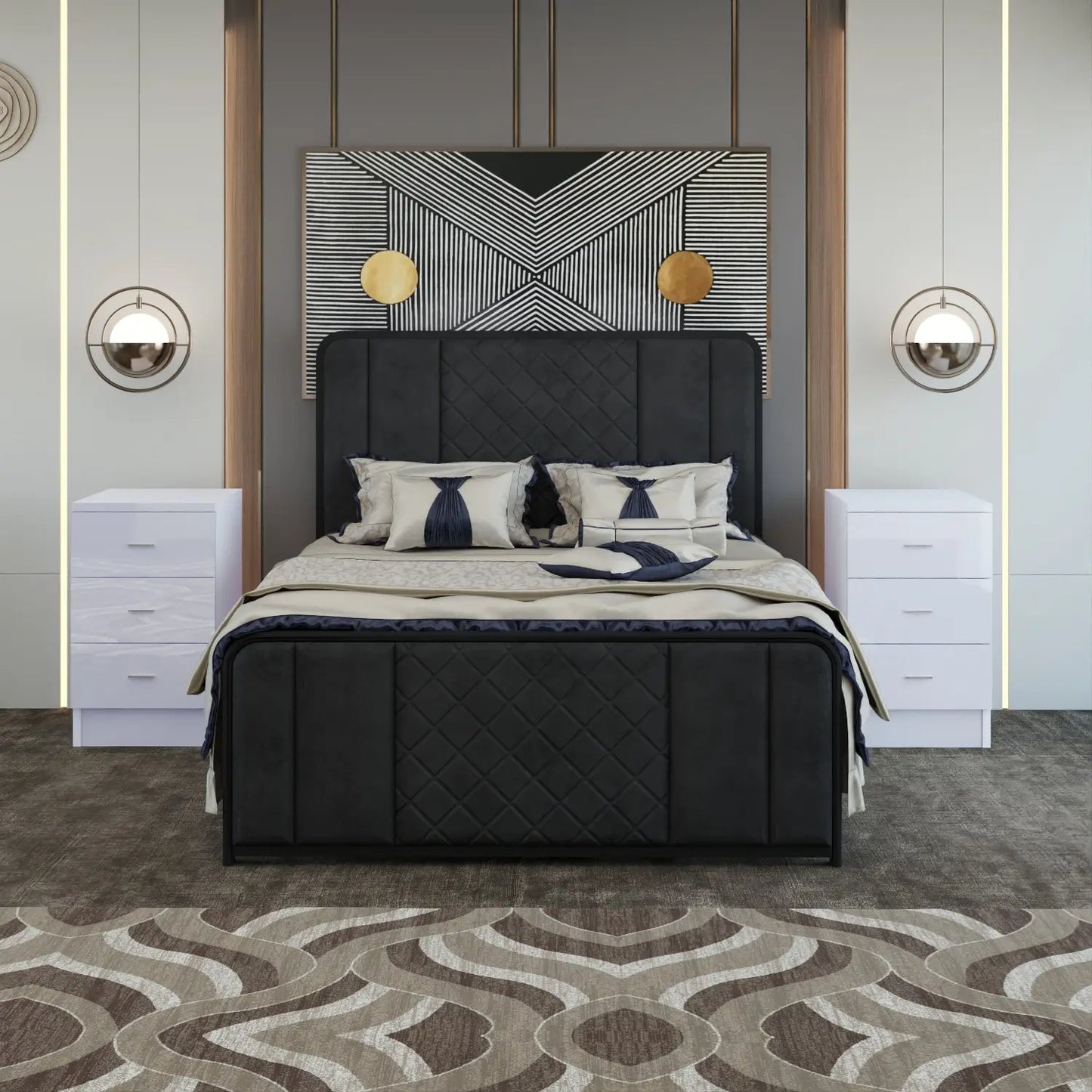 Halo Bedside White