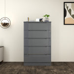 Load image into Gallery viewer, High Gloss 5-Pull-Out Storage Chest of Drawers
