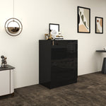 Load image into Gallery viewer, High Gloss 4-Pull-Out Storage Chest of Drawers
