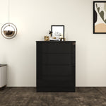 Load image into Gallery viewer, High Gloss 4-Pull-Out Storage Chest of Drawers
