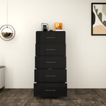 Load image into Gallery viewer, 5-Deep &amp; Tall Chest of Drawers with Handles
