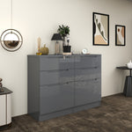 Load image into Gallery viewer, High Gloss 6 Tier Chest of Drawer
