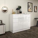 Load image into Gallery viewer, High Gloss 6 Tier Chest of Drawer
