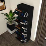 Load image into Gallery viewer, 5 Tier High Gloss Shoes Cabinet
