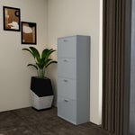 Load image into Gallery viewer, 4 Tier High Gloss Shoes Cabinet
