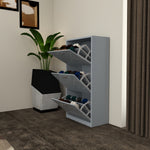 Load image into Gallery viewer, 3 Tier High Gloss Shoes Cabinet
