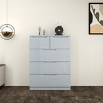 Load image into Gallery viewer, 5 Drawers-High Gloss chest of Drawers
