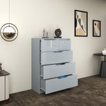 Load image into Gallery viewer, 5 Drawers-High Gloss chest of Drawers
