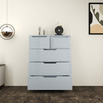 Load image into Gallery viewer, 5 Drawers-High Gloss chest of Drawers
