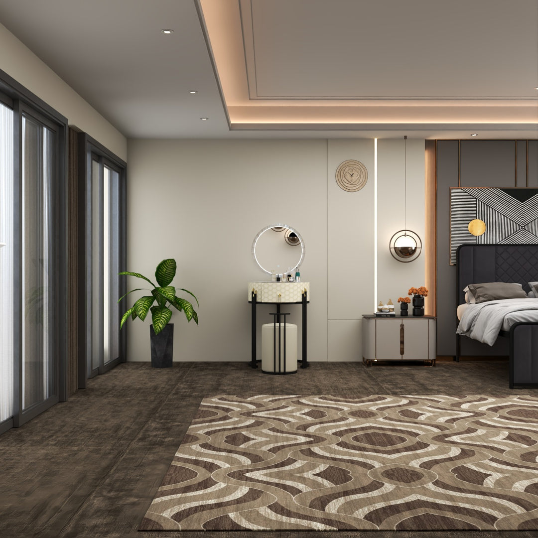 Modern Round Marble Dressing Table