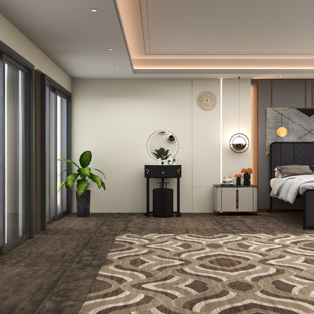 Modern Round Marble Dressing Table