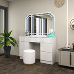 Load image into Gallery viewer, Dressing Table with Stool
