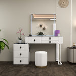 Load image into Gallery viewer, High Gloss Dressing Table with Drawers
