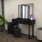 Load image into Gallery viewer, High Gloss Dressing Table with Drawers
