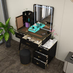 Load image into Gallery viewer, High Gloss Dressing Table with Mirror
