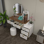 Load image into Gallery viewer, Modern Dressing Table with LED Mirror
