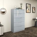 Load image into Gallery viewer, 6 Drawers-High Gloss Chest of Drawers
