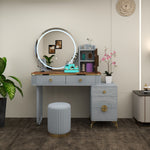 Load image into Gallery viewer, Modern Dressing Table with LED Mirror
