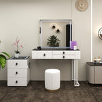 Load image into Gallery viewer, High Gloss Dressing Table with Drawers
