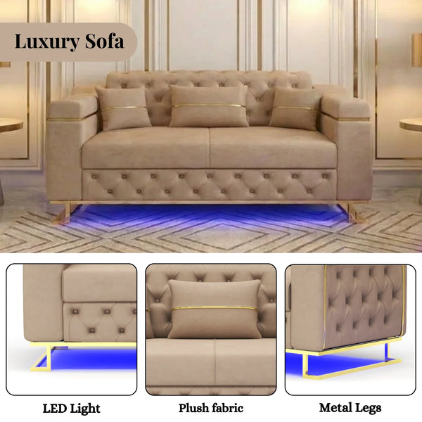 2 Seater Cream