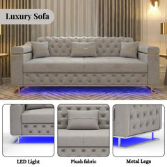 3 Seater Grey