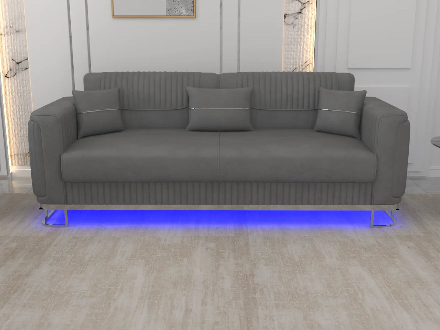 3 seater grey