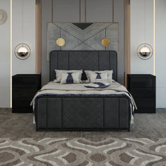 Opal Bedside Black