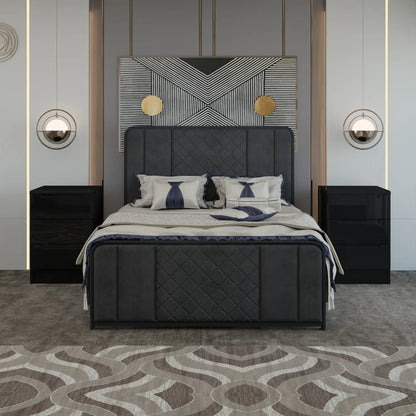 Opal Bedside Black
