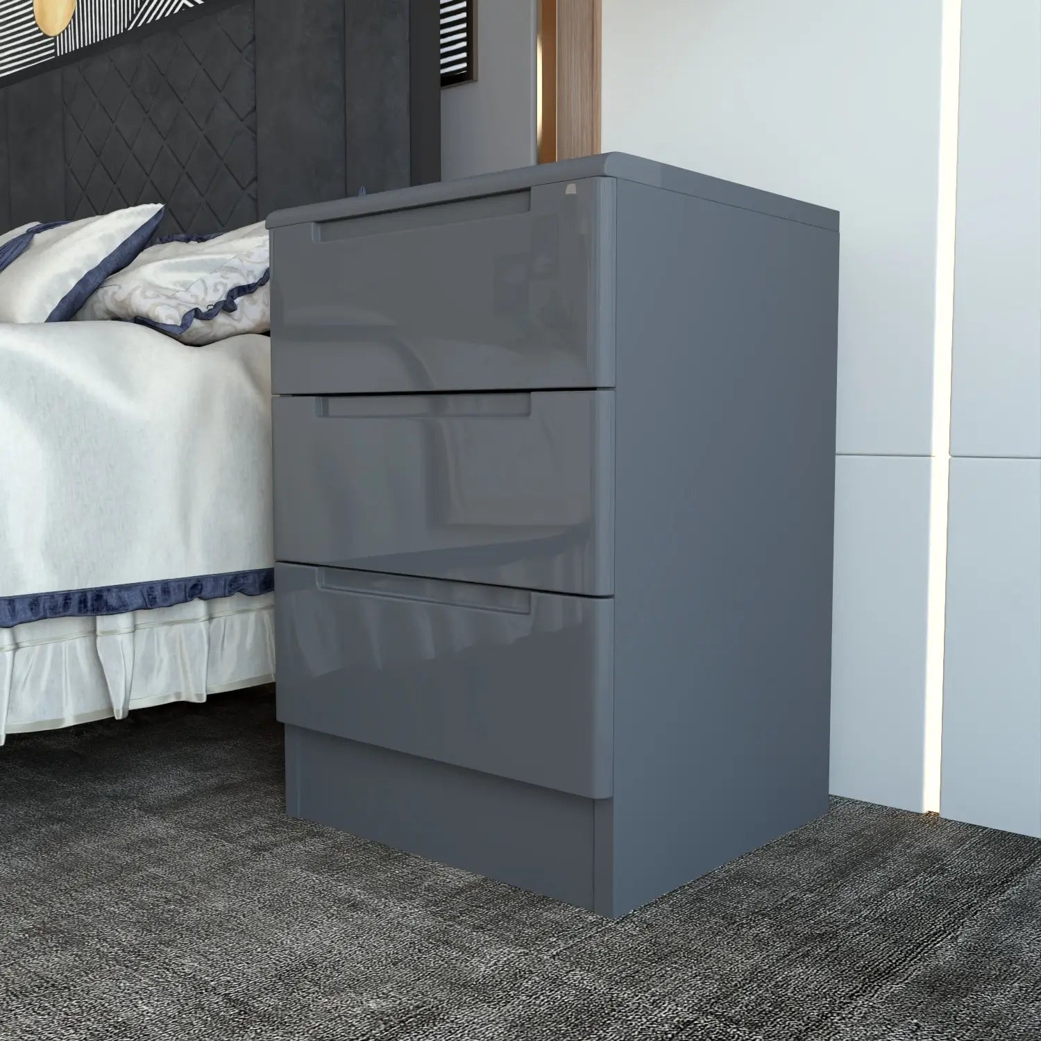 Opal Bedside DarkGray