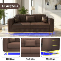 3+2 Seater Brown