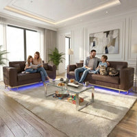 3+2 Seater Brown