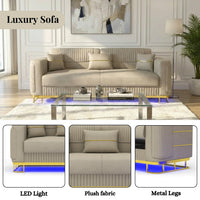 3 Seater Cream