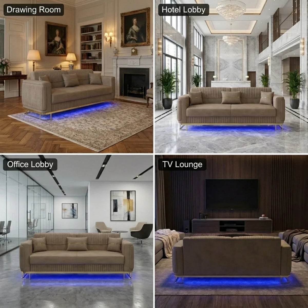 3+2 Seater Mink