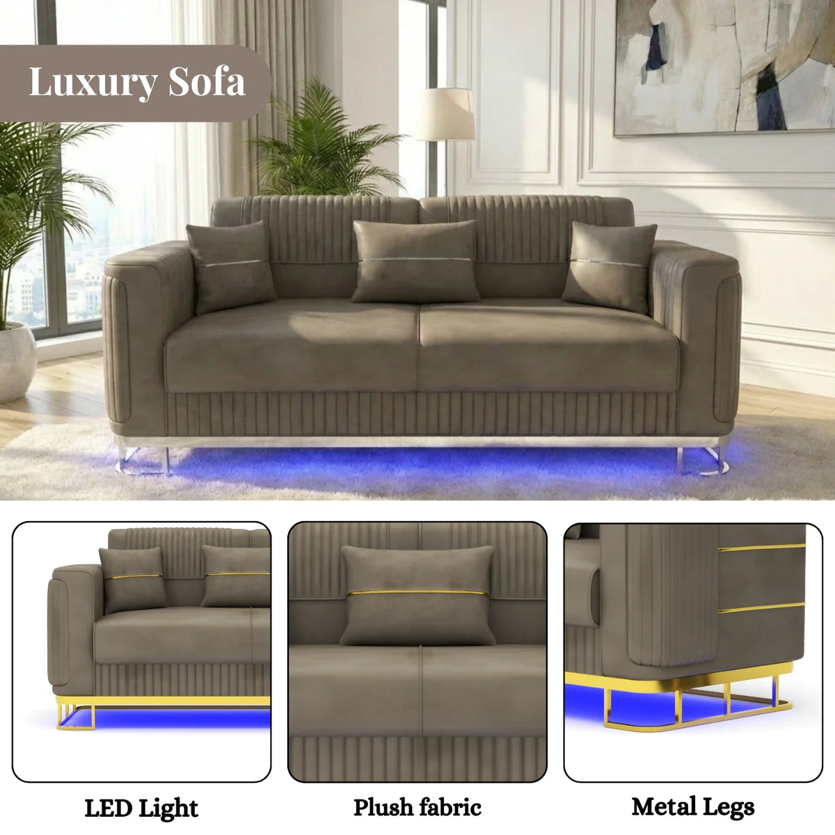 2 Seater Mink