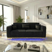 2 Seater Black
