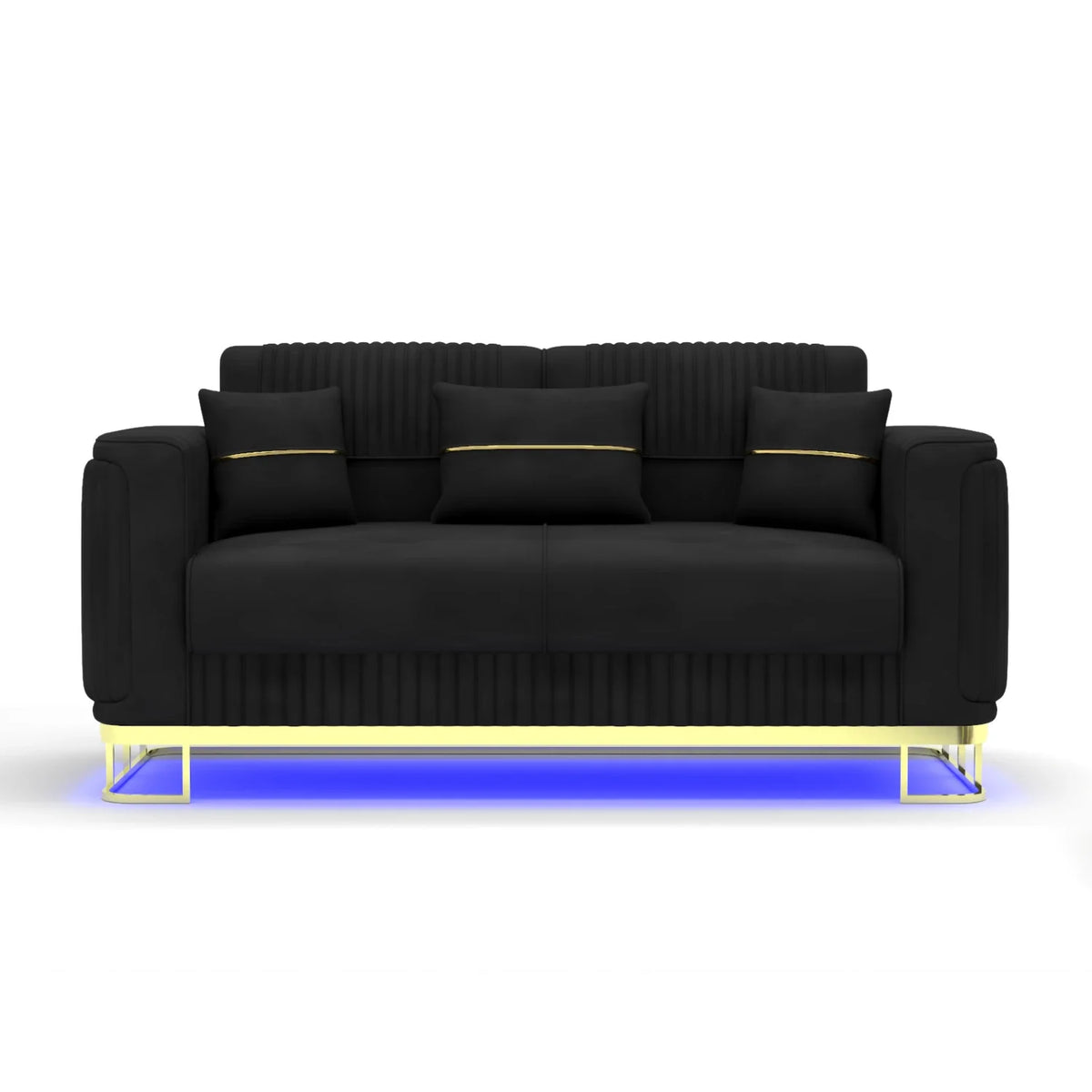 2 Seater Black