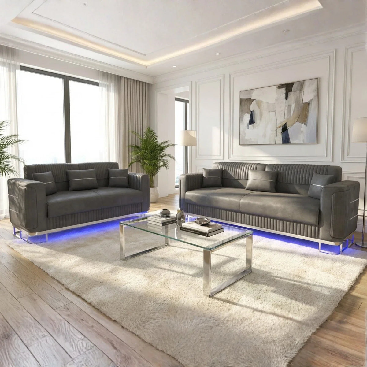 3+2 Seater Grey