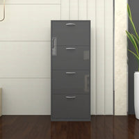Solace 4 Tier Shoe Rack DarkGray
