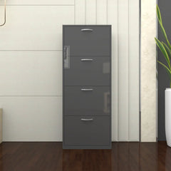 Solace 4 Tier Shoe Rack DarkGray