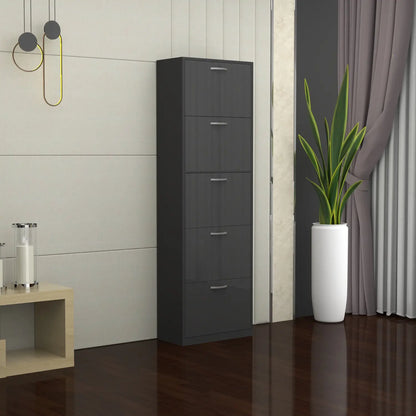 Solace 5 Tier Shoe Rack DarkGray