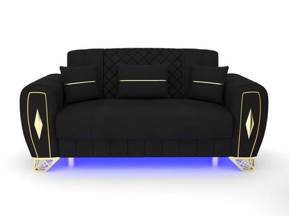 Black 2 Seater