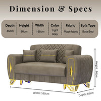3+2 Seater Mink