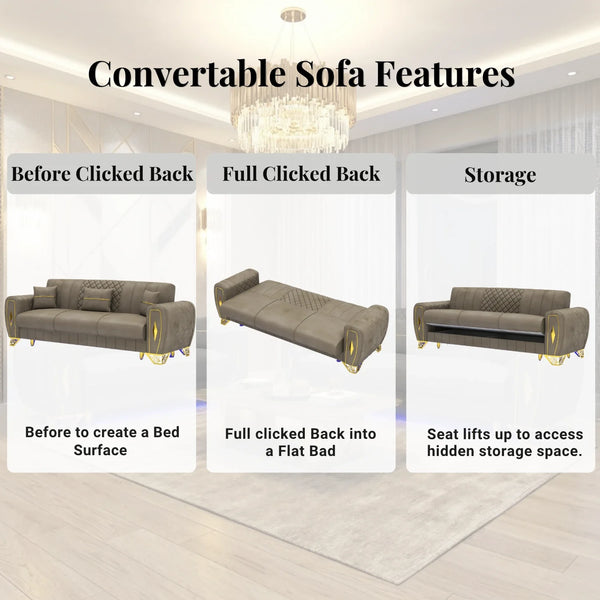 3+2 Seater Mink