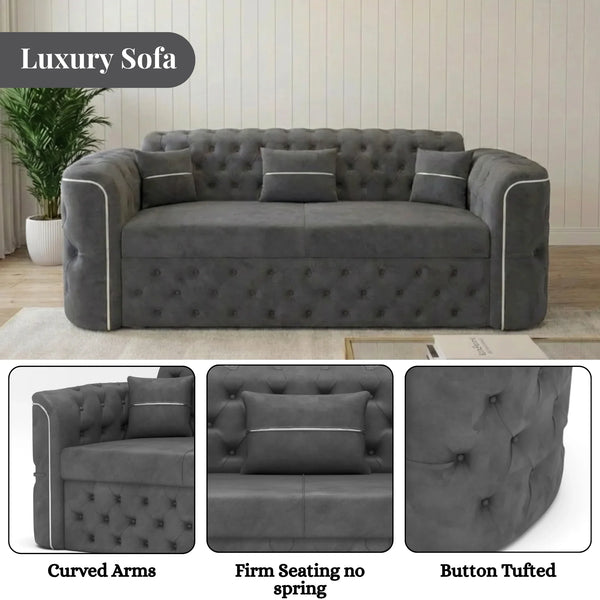 2 Seater Grey