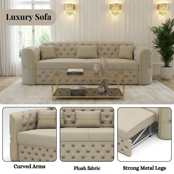 3+2 Seater Cream
