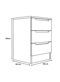 Opal Bedside Black